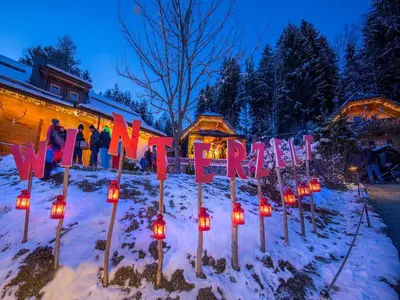 Chalet in Neukirchen im Winter