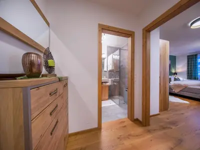 Ein Badezimmer in der Unterkunft Apartment in the heart of Neukirchen