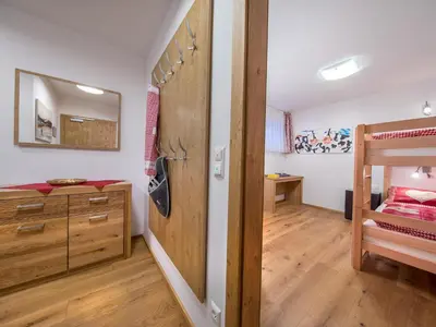 Ein Bett oder Betten in einem Zimmer der Unterkunft Apartment in Neukirchen by Wildkogelbahn