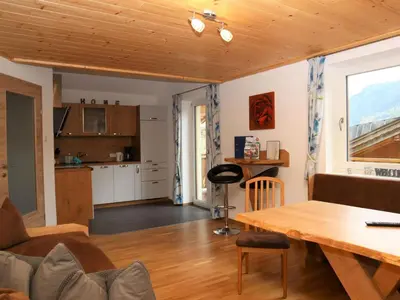 Küche/Küchenzeile in der Unterkunft Apartment in Bramberg near Ski Lift