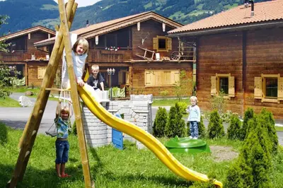 Naturlandschaft in der Nähe des Chalets