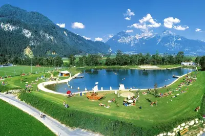 Naturlandschaft in der Nähe des Chalets