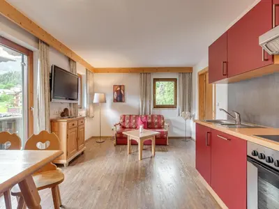 Küche/Küchenzeile in der Unterkunft Apartment in Fügen near Spieljochbahn