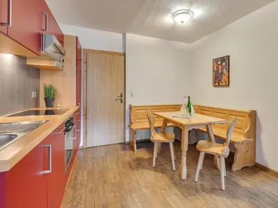 Küche/Küchenzeile in der Unterkunft Apartment in Fügen near Spieljochbahn
