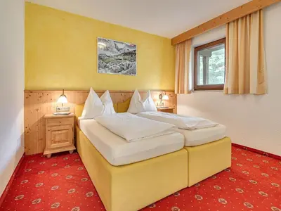 Ein Bett oder Betten in einem Zimmer der Unterkunft Apartment in Zillertal near Spieljochbahn