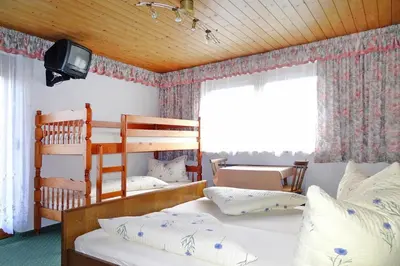 Ein Bett oder Betten in einem Zimmer der Unterkunft Country House in Zillertal near Spieljochbahn