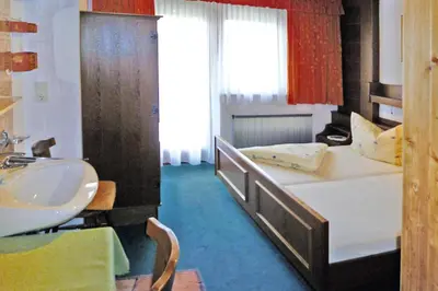 Ein Bett oder Betten in einem Zimmer der Unterkunft Country House in Zillertal near Spieljochbahn
