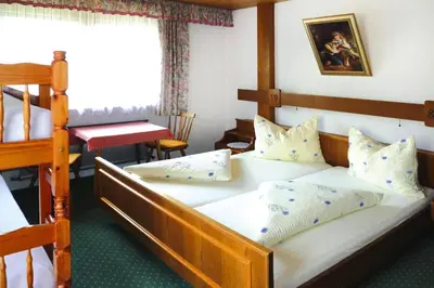 Ein Bett oder Betten in einem Zimmer der Unterkunft Country House in Zillertal near Spieljochbahn