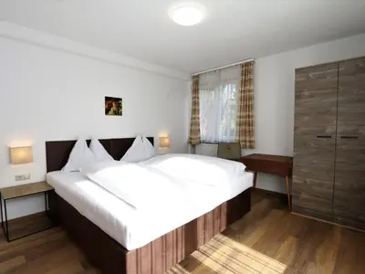 Ein Bett oder Betten in einem Zimmer der Unterkunft Chalet in Fügen near Spieljochbahn