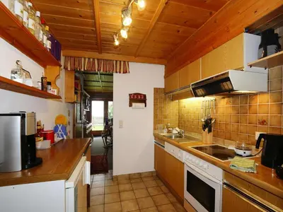 Küche/Küchenzeile in der Unterkunft Apartment in Hippach im Zillertal in the mountains