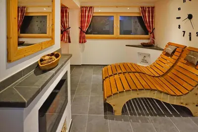 Ein Sitzbereich in der Unterkunft Apartment in Wildschönau by Schatzberg Lift
