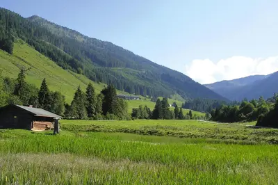 Naturlandschaft in der Nähe der Ferienwohnung