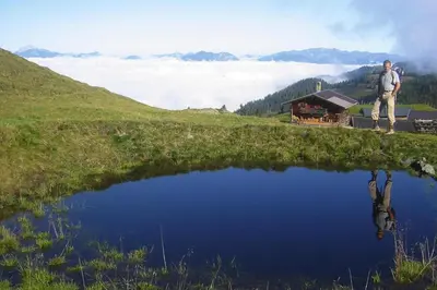 Naturlandschaft in der Nähe der Ferienwohnung