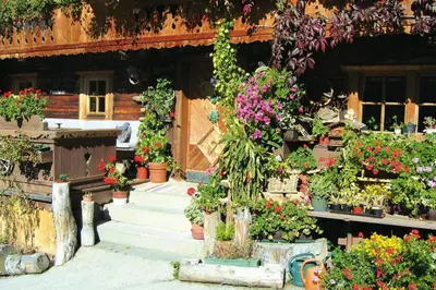 Ein Garten an der Unterkunft Apartment in Wildschönau by Schatzberg Lift