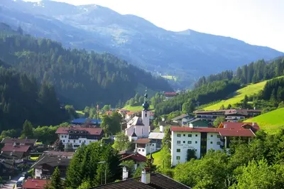 Naturlandschaft in der Nähe der Ferienwohnung