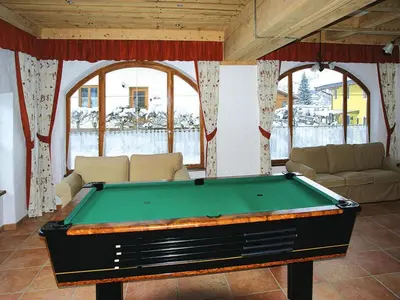 Ein Billardtisch in der Unterkunft Vicky Apartments, Wildschönau-Niederau