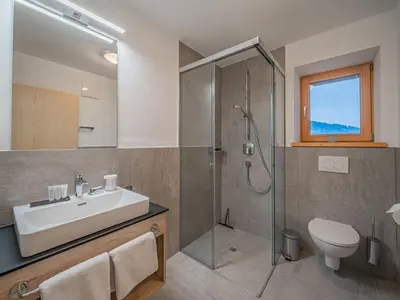 Ein Badezimmer in der Unterkunft Apartment in Brixental near Hiking Trails