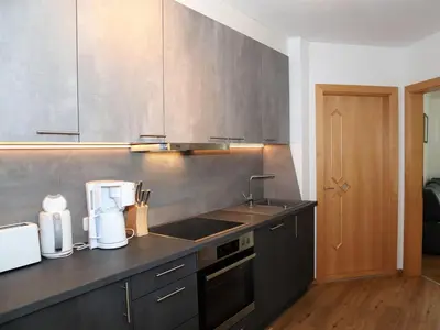 Küche/Küchenzeile in der Unterkunft Apartment in Brixen near Wilder Kaiser Gondola