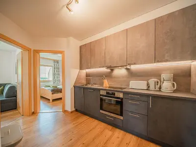 Küche/Küchenzeile in der Unterkunft Apartment in Brixen near Wilder Kaiser Gondola