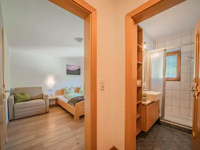 Ein Badezimmer in der Unterkunft Apartment in Brixen near Wilder Kaiser Gondola