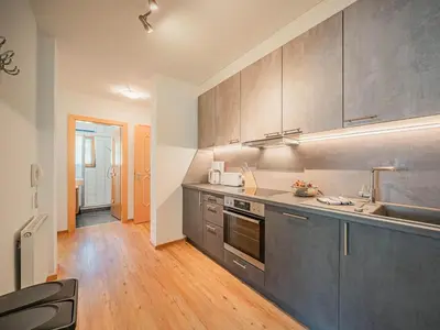 Küche/Küchenzeile in der Unterkunft Apartment in Brixen near Wilder Kaiser Gondola