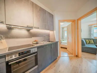 Küche/Küchenzeile in der Unterkunft Apartment in Brixen near Wilder Kaiser Gondola