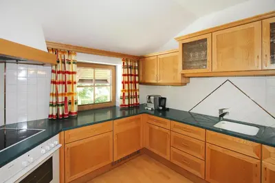 Küche/Küchenzeile in der Unterkunft Apartment in Itter near Wilder Kaiser Ski Area