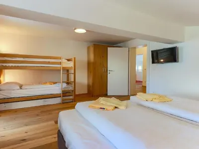 Ein Bett oder Betten in einem Zimmer der Unterkunft Chalet in Krimml near Zillertal Slopes