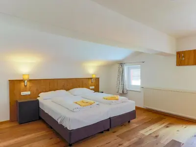 Ein Bett oder Betten in einem Zimmer der Unterkunft Chalet in Krimml near Zillertal Slopes
