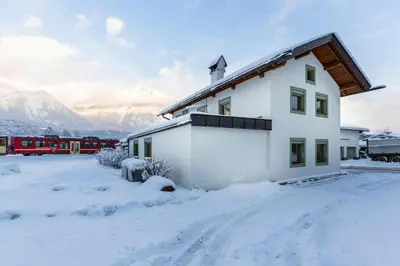 Holiday Home in Strass with Mountain Views im Winter