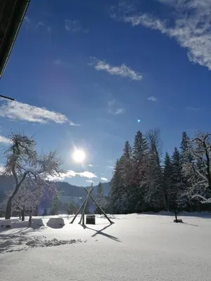 Pension Sunnbichl im Winter