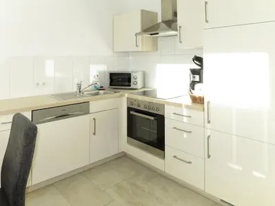 Küche/Küchenzeile in der Unterkunft Apartment Hanser by Interhome