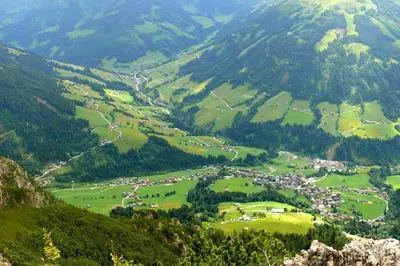 Naturlandschaft in der Nähe der Pension