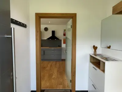 Küche/Küchenzeile in der Unterkunft Apartment Bergblick by Interhome