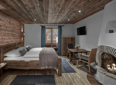 Ein Bett oder Betten in einem Zimmer der Unterkunft Hotel Goldener Greif