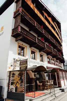 Das Gebäude in dem sich das Hotel befindet