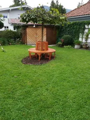 Ein Garten an der Unterkunft Haus Pierzinger