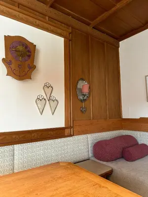 Ein Sitzbereich in der Unterkunft Haus Pierzinger
