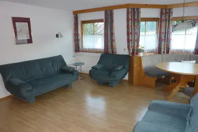 Ein Sitzbereich in der Unterkunft Haus Moosanger - Wildschönau Premium Card inklusive!