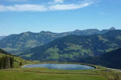 Naturlandschaft in der Nähe der Ferienwohnung