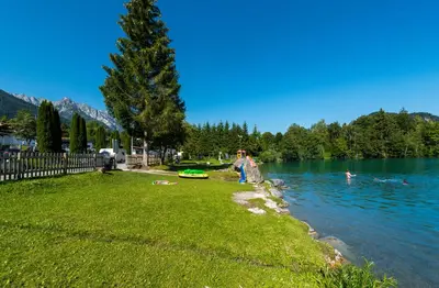 Naturlandschaft in der Nähe des Campingplatzes