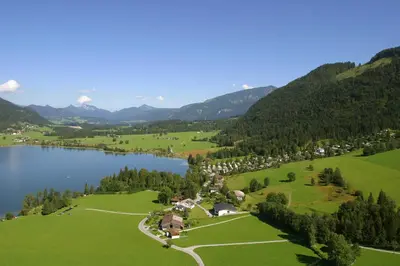 Naturlandschaft in der Nähe des Campingplatzes