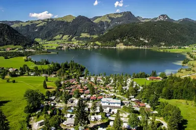 Naturlandschaft in der Nähe des Campingplatzes