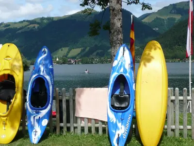 Naturlandschaft in der Nähe des Campingplatzes