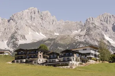 Naturlandschaft in der Nähe des Aparthotels