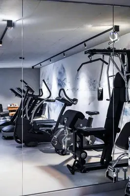 Das Fitnesscenter und/oder die Fitnesseinrichtungen in der Unterkunft GOING TRIPLE A apartments EAST