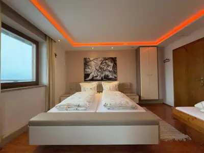 Ein Bett oder Betten in einem Zimmer der Unterkunft Landhaus Johannes