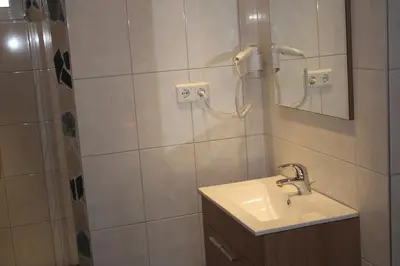 Ein Badezimmer in der Unterkunft Landhaus Johannes