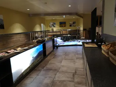 Küche/Küchenzeile in der Unterkunft Hotel Krimml