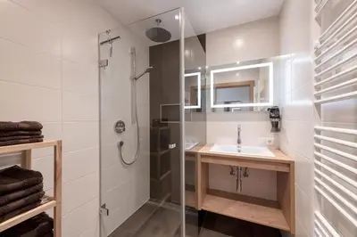 Ein Badezimmer in der Unterkunft Bianca Apart